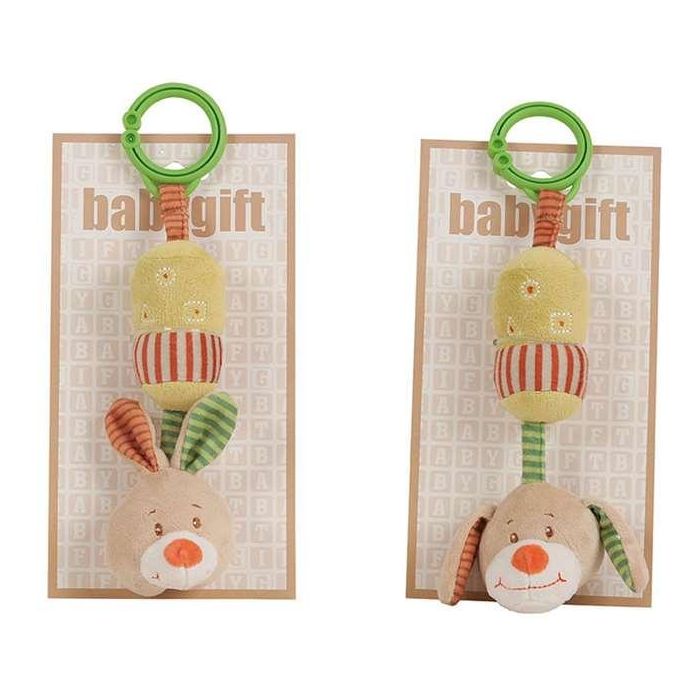 Creaciones Llopis Sonajero-Cascabel Conejo-Perro Baby 22 cm 1