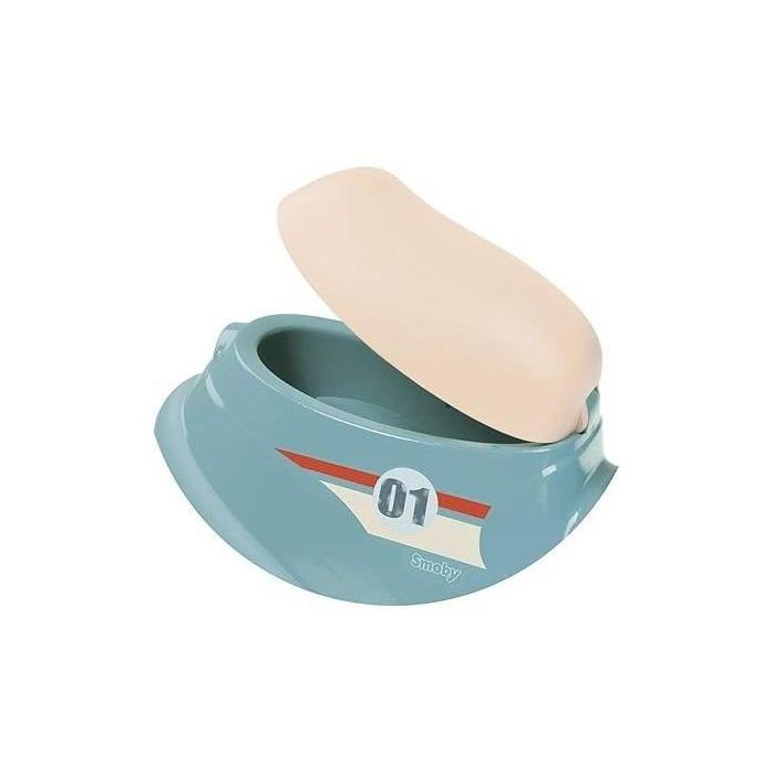 Smoby Porta scooter azul para bebés +18 meses con baúl, llave mecánica, faro y ruedas silenciosas, altura 47,5 cm 3 Smoby Porta scooter azul para bebés +18 meses con baúl, llave mecánica, faro y ruedas silenciosas, altura 47,5 cm 3