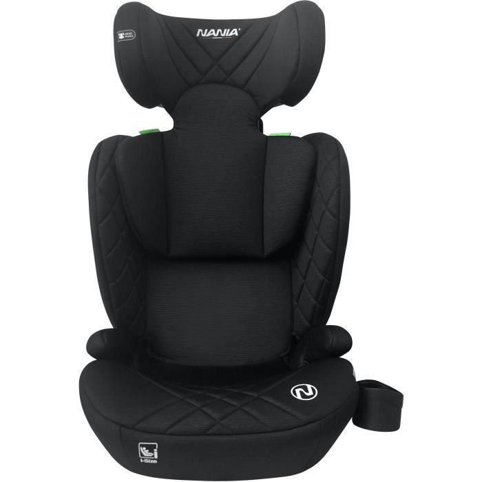 Silla de coche con cinturón - NANIA - SIENNA - Grupo 2/3 - Talla I - Negra 2 Silla de coche con cinturón - NANIA - SIENNA - Grupo 2/3 - Talla I - Negra 2