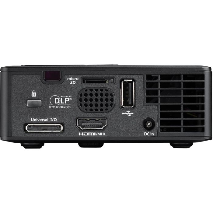 Optoma ML750E Proyector DLP LED 700-Lumen WXGA (1280x800) HDMI VGA microSD USB Black 1