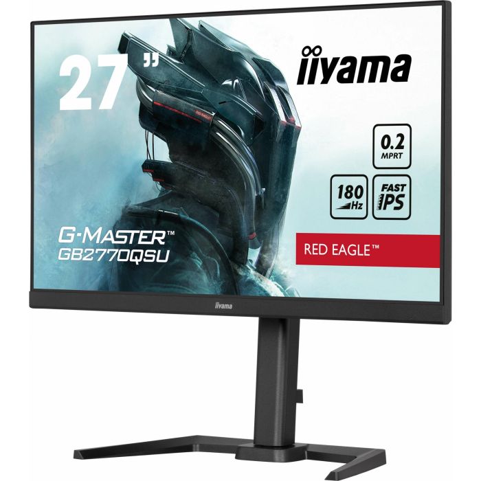 Iiyama G-MASTER GB2770QSU-B6 Monitor Gaming 27" IPS 2K Ultra HD 2560x1440 180Hz 0.2ms FLC, Altavoces, USB 3.2, VESA, Negro 10 Iiyama G-MASTER GB2770QSU-B6 Monitor Gaming 27" IPS 2K Ultra HD 2560x1440 180Hz 0.2ms FLC, Altavoces, USB 3.2, VESA, Negro 10