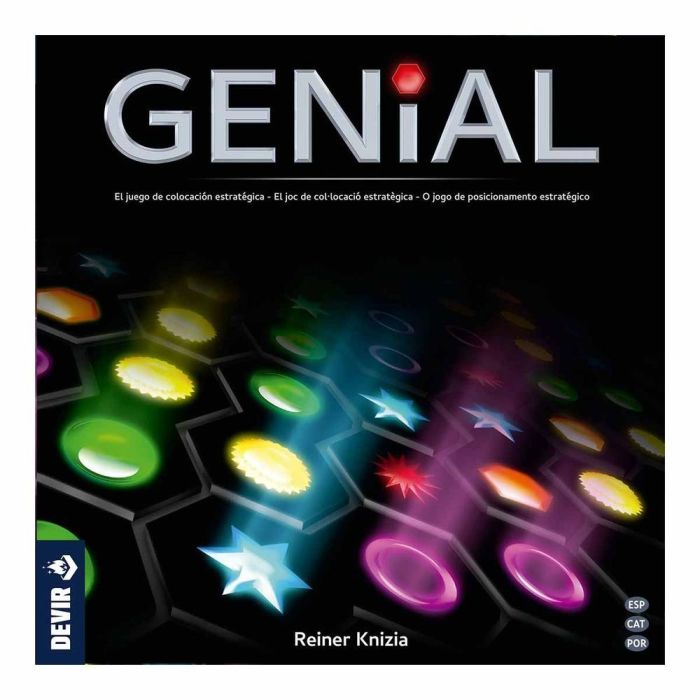 Devir Juego Mesa Genial 2024 - Diseñado por Reiner Knizia, Nominado al Juego del Año 2004, para 2-4 Jugadores, 45 Minutos, Edad 8+ 2 Devir Juego Mesa Genial 2024 - Diseñado por Reiner Knizia, Nominado al Juego del Año 2004, para 2-4 Jugadores, 45 Minutos, Edad 8+ 2