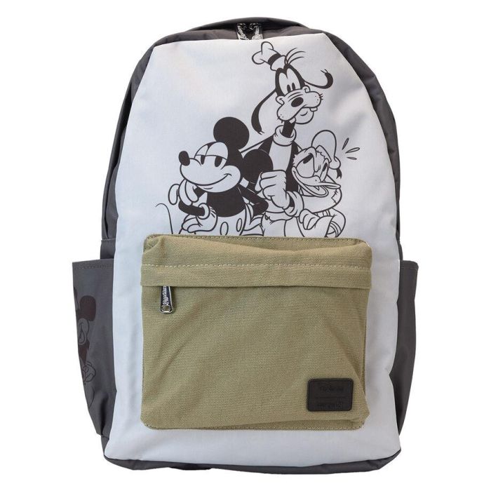 Loungefly Mochila Disney Mickey and Friends Nylon 44cm con Tirantes Ajustables y Acolchados