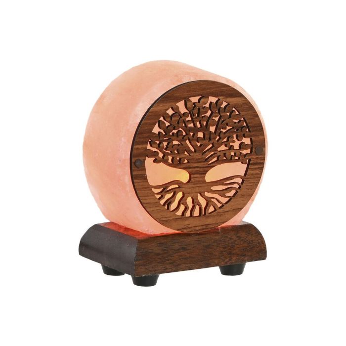 DKD Home Decor Lámpara Sobremesa Árabe Sal del Himalaya Rosa Marrón con Cable USB y LED 5.5 x 10.5 x 8.5 cm 3 DKD Home Decor Lámpara Sobremesa Árabe Sal del Himalaya Rosa Marrón con Cable USB y LED 5.5 x 10.5 x 8.5 cm 3