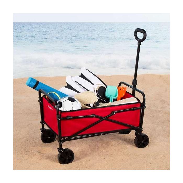 Carro de playa plegable 65x40x48/94cm 2 Carro de playa plegable 65x40x48/94cm 2