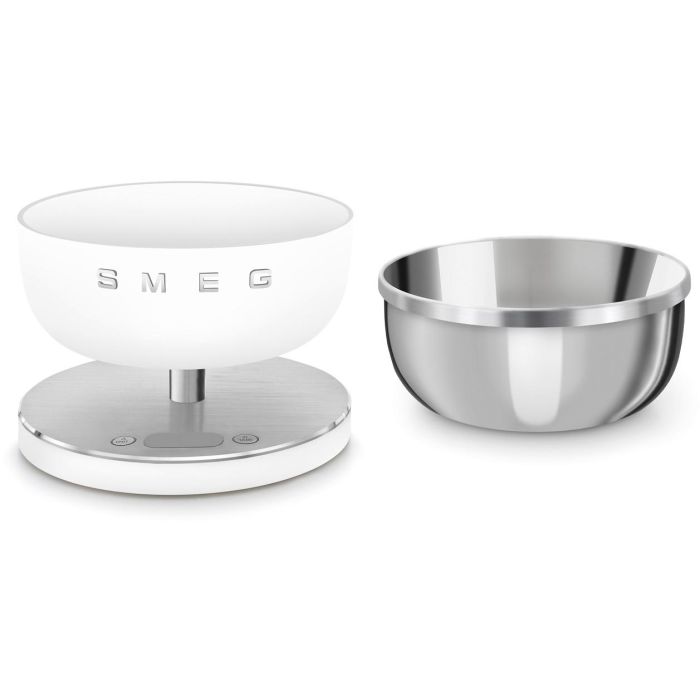 Smeg KSC01WHMWW Báscula de Cocina Blanco Mate 8 Smeg KSC01WHMWW Báscula de Cocina Blanco Mate 8