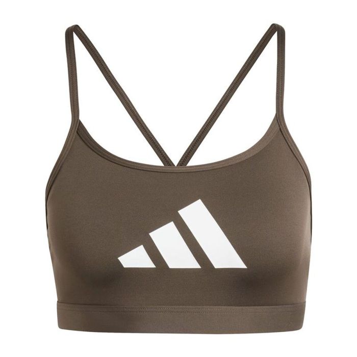 Sujetador Deportivo Adidas Aeroreact Marrón S Sujetador Deportivo Adidas Aeroreact Marrón S