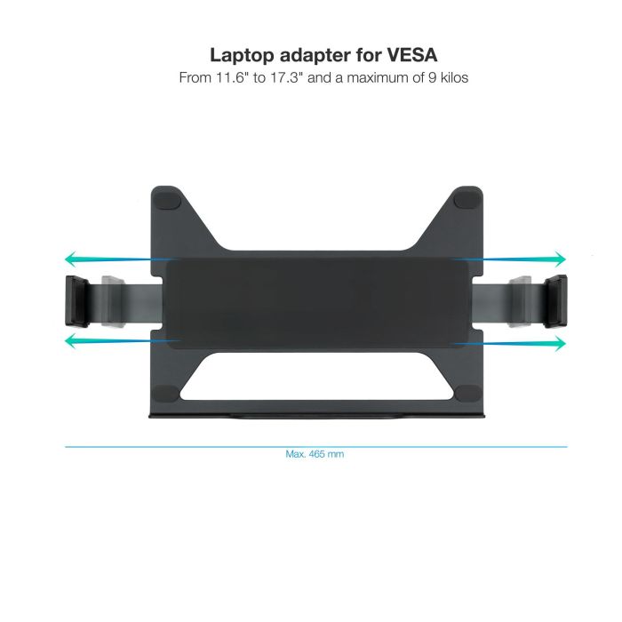 Soporte TooQ TQLH1117-B para Portátiles hasta 17.3" 1 Soporte TooQ TQLH1117-B para Portátiles hasta 17.3" 1