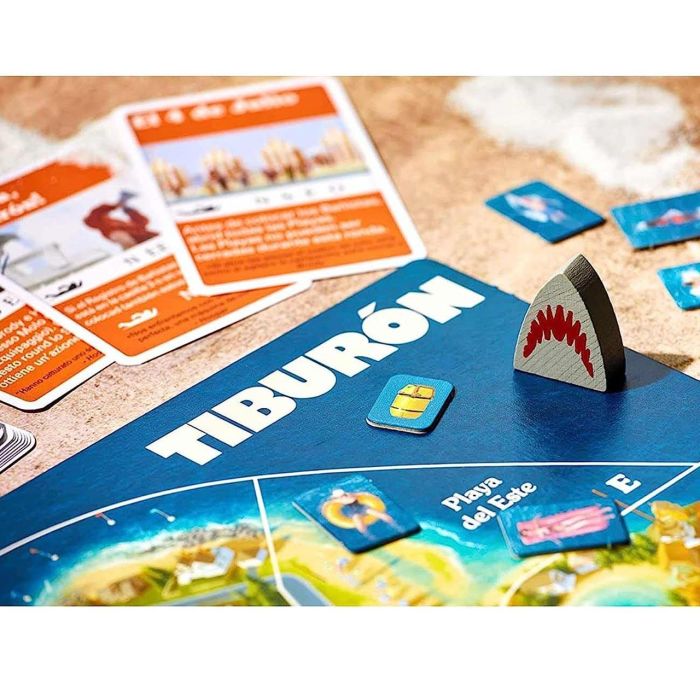 Ravensburger Juego Tiburon 26830 Ravensburger Juego de Mesa de Estrategia y Suspenso Basado en Jaws +12 Años 2