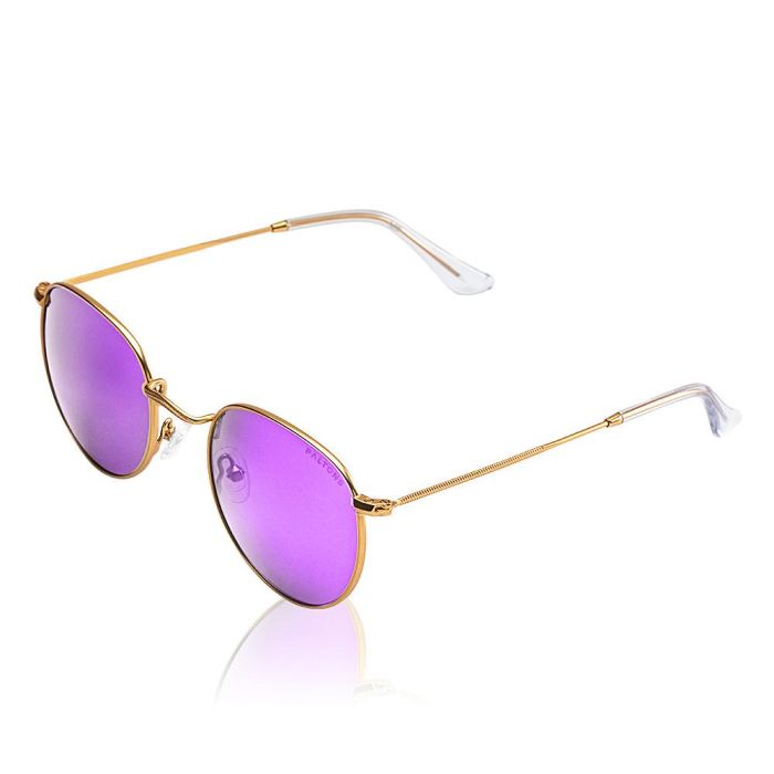 Paltons Sunglasses Gafas de Sol TALASO 0823 145 mm Doradas Lila Espejo Polarizadas Mujer 2