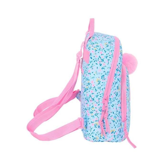 Mochila Casual Vicky Martín Berrocal Paraíso Rosa Azul claro 25 x 30 x 13 cm 2 Mochila Casual Vicky Martín Berrocal Paraíso Rosa Azul claro 25 x 30 x 13 cm 2