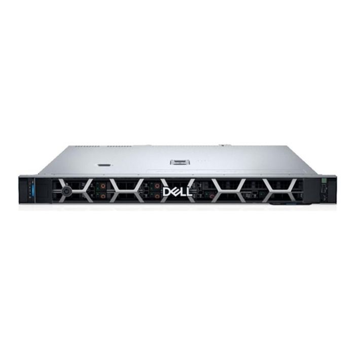 Dell Servidor Poweredge R360 Xeon E-2414 Quad-Core 2.6GHz 16GB RAM DDR5 ECC 480GB SSD 700W 80 PLUS Titanium Rack 1U