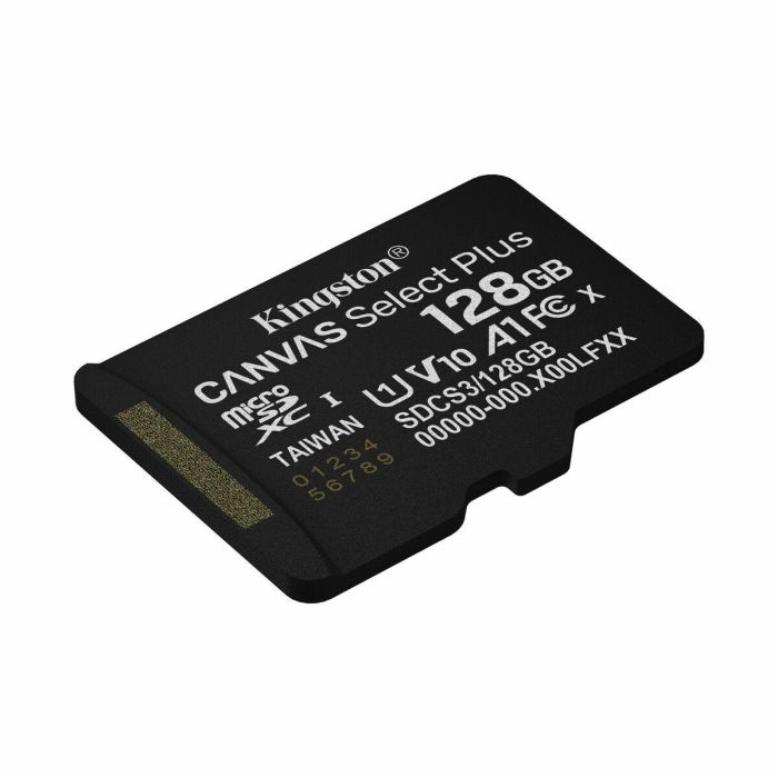 Tarjeta de Memoria Micro SD con Adaptador Kingston SDCS3/128GBSP 128 GB 11 Tarjeta de Memoria Micro SD con Adaptador Kingston SDCS3/128GBSP 128 GB 11