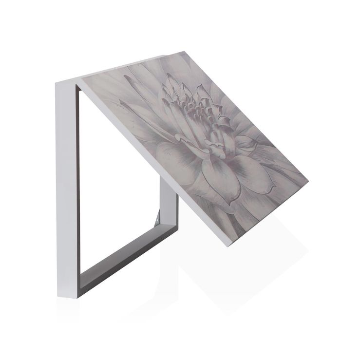 Cubrecontador Blanco Con Flor Impresas Versa 4X33CM (2 Unidades) 1 Cubrecontador Blanco Con Flor Impresas Versa 4X33CM (2 Unidades) 1