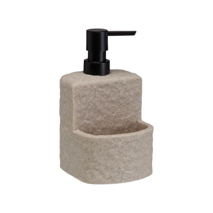 Dispensador de Jabón Versa Viti Beige Resina Cerámica 10,2 X 17,5 X 11,5 CM 1 Dispensador de Jabón Versa Viti Beige Resina Cerámica 10,2 X 17,5 X 11,5 CM 1