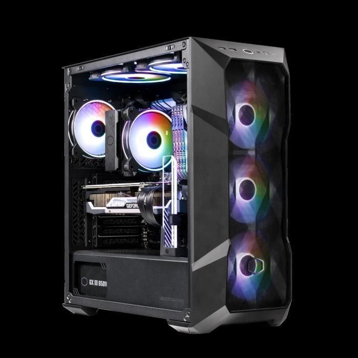 PC Case - Cooler Master - Mesh Black TD500 PC Case - Cooler Master - Mesh Black TD500