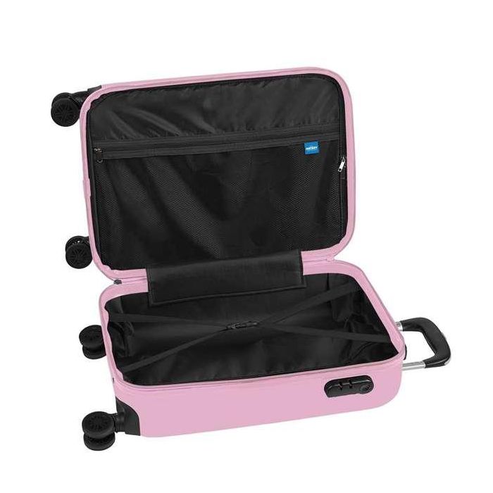 Safta Trolley Cabina 20" Minnie Mouse "Me Time" 34,5x55x20cm Rosa Claro Poliéster 6