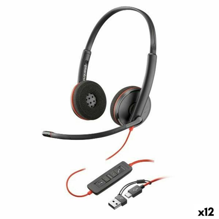 Auriculares Poly 8X228AA Negro 18 Auriculares Poly 8X228AA Negro 18
