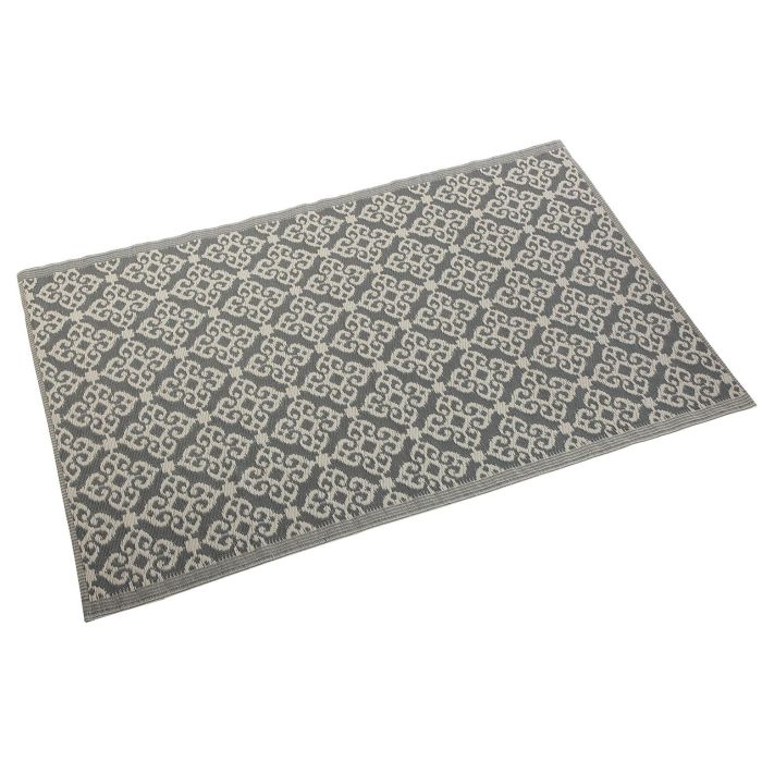Alfombra Gris Versa 120x180 cm - Polipropileno (2 Unidades) Alfombra Gris Versa 120x180 cm - Polipropileno (2 Unidades)