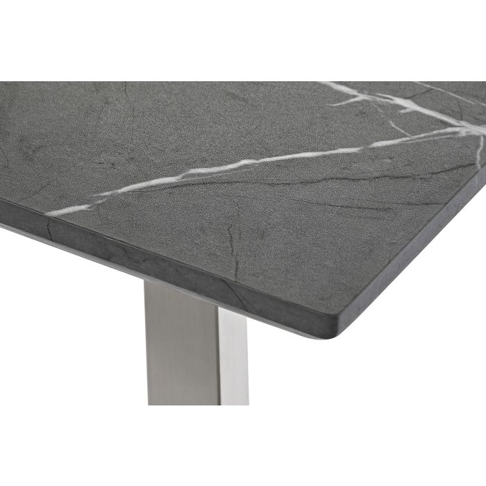 DKD Home Decor Mesa Centro Moderna para Salón Negra, de 120 cm de Ancho x 60 cm de Fondo x 44 cm de Alto, fabricada en MDF y Acero 4 DKD Home Decor Mesa Centro Moderna para Salón Negra, de 120 cm de Ancho x 60 cm de Fondo x 44 cm de Alto, fabricada en MDF y Acero 4