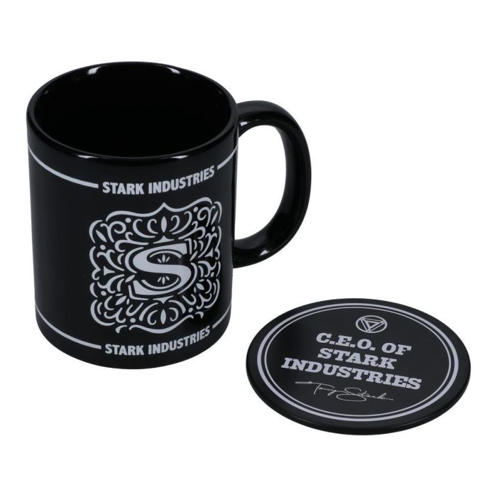 Paladone Taza + Posavaso Stark Industries - Marvel
