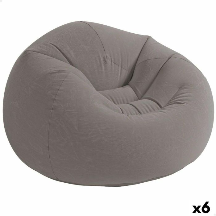 Sillón Hinchable Intex Gris 107 x 69 x 104 cm 114 x 71 x 114 cm (6 Unidades) Sillón Hinchable Intex Gris 107 x 69 x 104 cm 114 x 71 x 114 cm (6 Unidades)