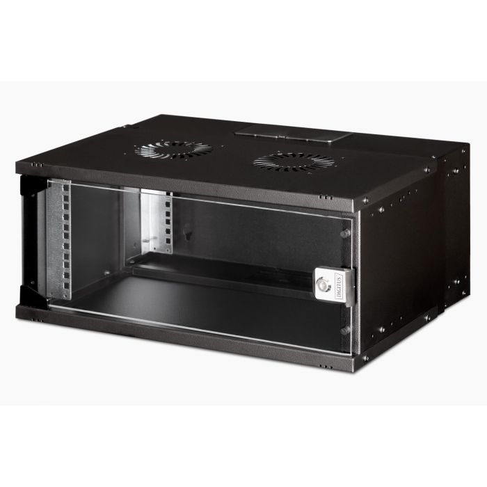 Digitus Wandgehäuse SOHO PRO 4HE 240x540x400 mm 19" schwarz 0 Digitus Wandgehäuse SOHO PRO 4HE 240x540x400 mm 19" schwarz 0