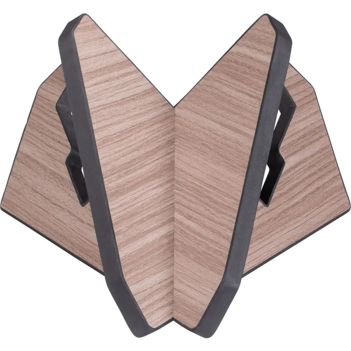 FRAMEWORKS Soporte para Guitarra Estilo X de Madera Gris 3