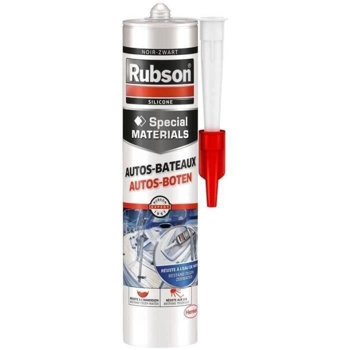 Sellador negro especial para embarcaciones a motor - 280ml - RUBSON Sellador negro especial para embarcaciones a motor - 280ml - RUBSON