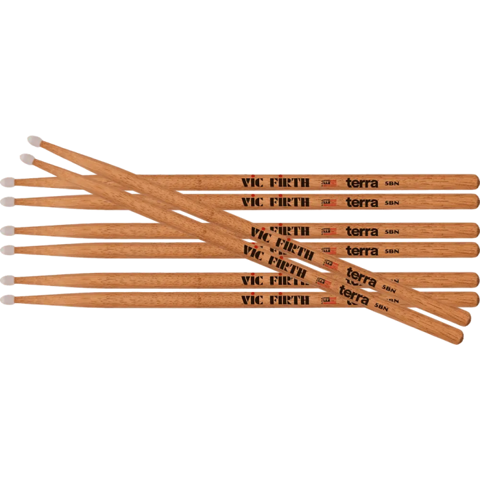 Vic Firth Baquetas American Classic 5Bn Nylon (Pack 4) Terra Nogal Americano 0