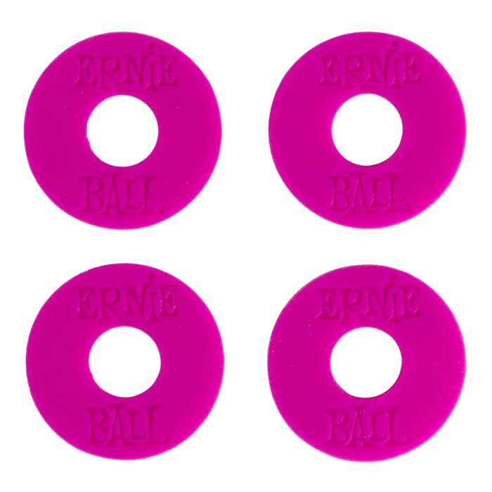 Ernie Ball Strap Blocks 4 Pcs - Púrpura 1