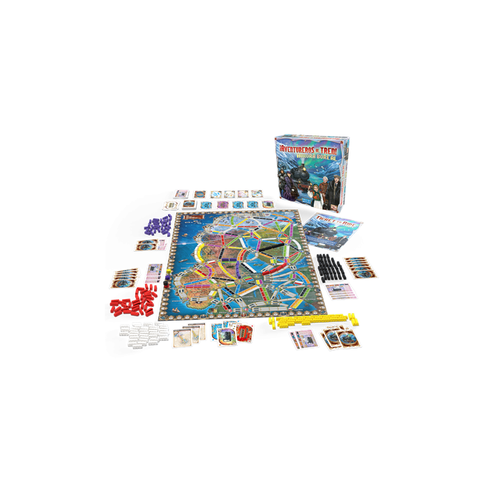 Juego Mesa ¡Aventureros Al Tren! Aurora 1 Juego Mesa ¡Aventureros Al Tren! Aurora 1