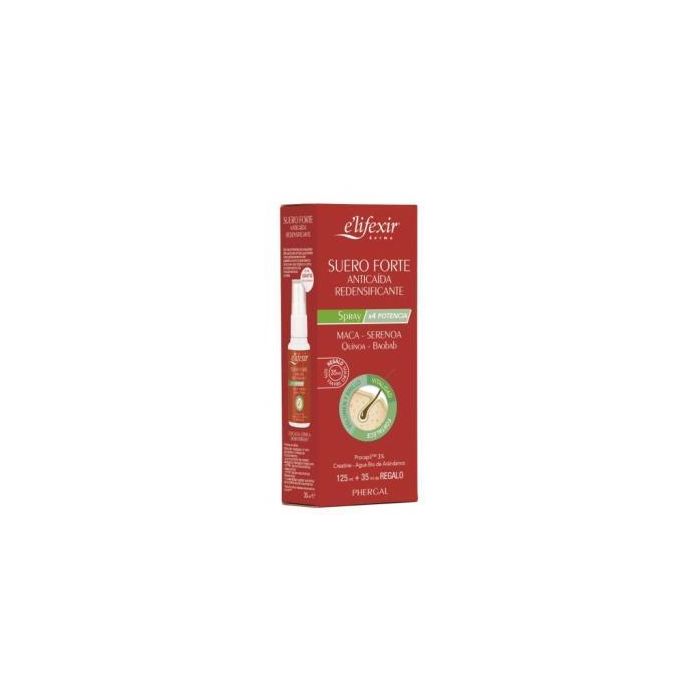 Elifexir Suero Redensificante Capilar 125ml + Minitalla. Anticaída para Hombres y Mujeres