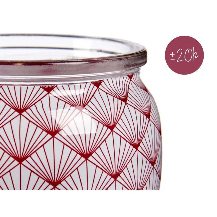 Vela Perfumada Cristal Manzana y Canela Acorde 7x6x7 cm - Vidrio, Cera, Granate (12 Unidades) 3 Vela Perfumada Cristal Manzana y Canela Acorde 7x6x7 cm - Vidrio, Cera, Granate (12 Unidades) 3