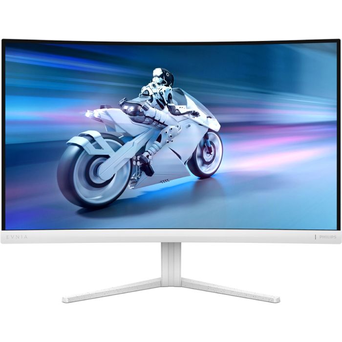 Philips 27M2C5201L Monitor Curvo 27 Pulgadas QHD 165Hz 1ms VA 2560x1440 16:9 Blanco Conexiones HDMI DP 7 Philips 27M2C5201L Monitor Curvo 27 Pulgadas QHD 165Hz 1ms VA 2560x1440 16:9 Blanco Conexiones HDMI DP 7
