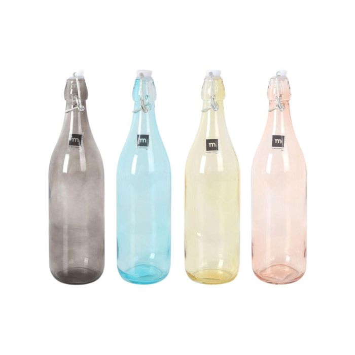 Botella de Cristal La Mediterránea Goethe 1 L (12 Unidades) 2 Botella de Cristal La Mediterránea Goethe 1 L (12 Unidades) 2