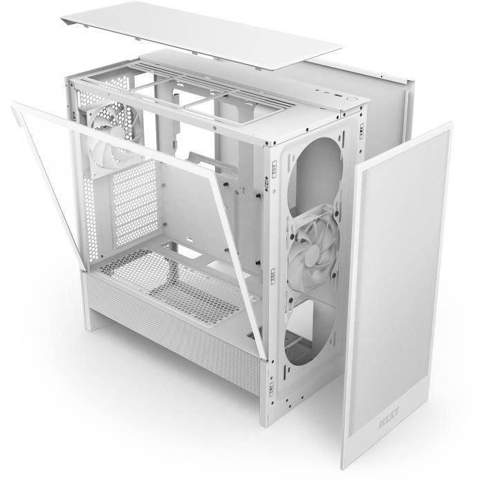 NZXT CC-H52FW-01 Caja NZXT H5 Flow (2024) Torre Midi Blanca 2