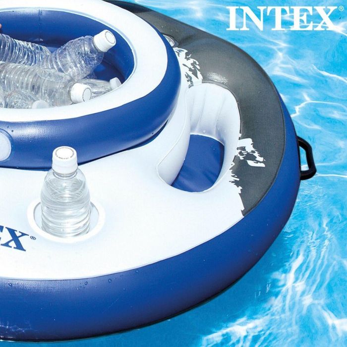 Nevera Hinchable Flotante Intex Mega Chill 89 x 35 x 89 cm (6 Unidades) 2 Nevera Hinchable Flotante Intex Mega Chill 89 x 35 x 89 cm (6 Unidades) 2