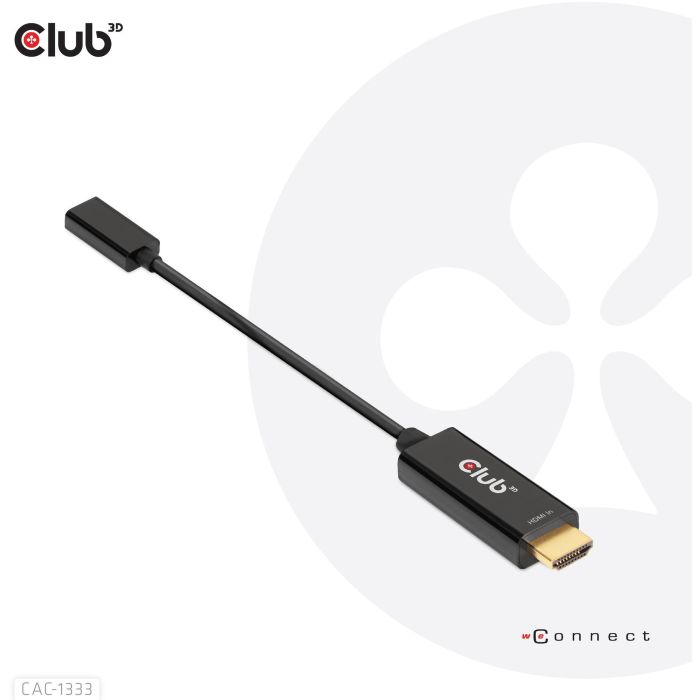 Club3D Adapter HDMI 2.0 a USB-C 4K60Hz activo St/Bu 0 Club3D Adapter HDMI 2.0 a USB-C 4K60Hz activo St/Bu 0