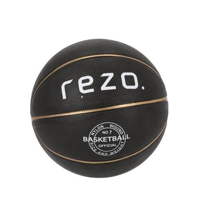 REZO Baloncesto de Caucho Talla 7 Dorado Unisex con Agarre Firme y Color Sólido