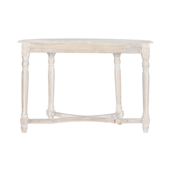 Consola Romantico DKD Home Decor Blanco Natural 38.1 x 82 x 114.3 cm 5