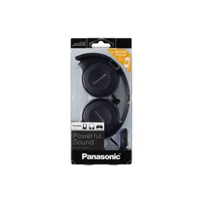 Auriculares Panasonic RP-HF100ME/ con Micrófono/ Jack 3.5/ Negros 3 Auriculares Panasonic RP-HF100ME/ con Micrófono/ Jack 3.5/ Negros 3