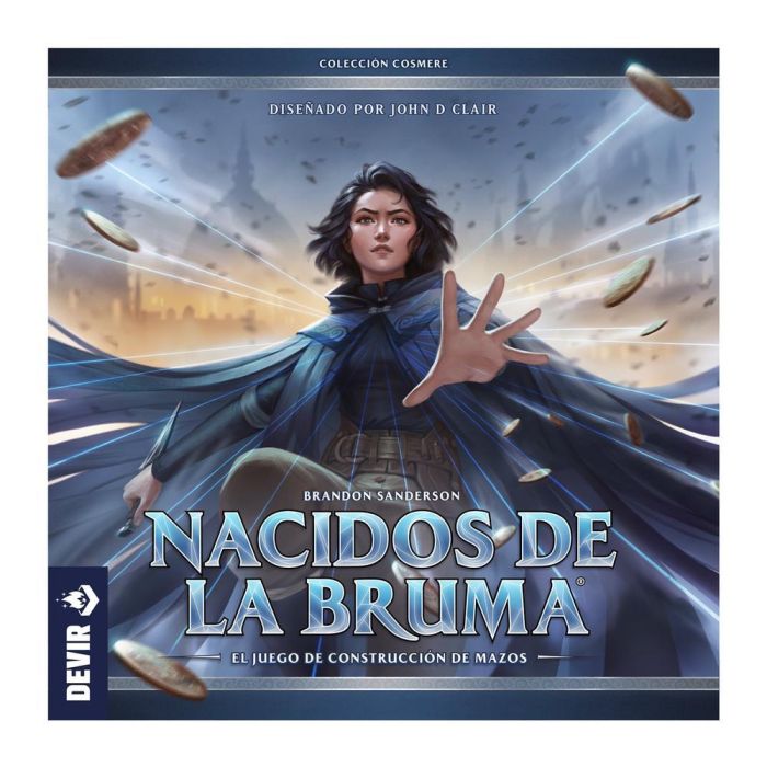 Devir Juego de Mesa Nacidos de la Bruma El Imperio Final Cosmere Brandon Sanderson Cooperativo y Competitivo 1-4 Jugadores +13 Años 2