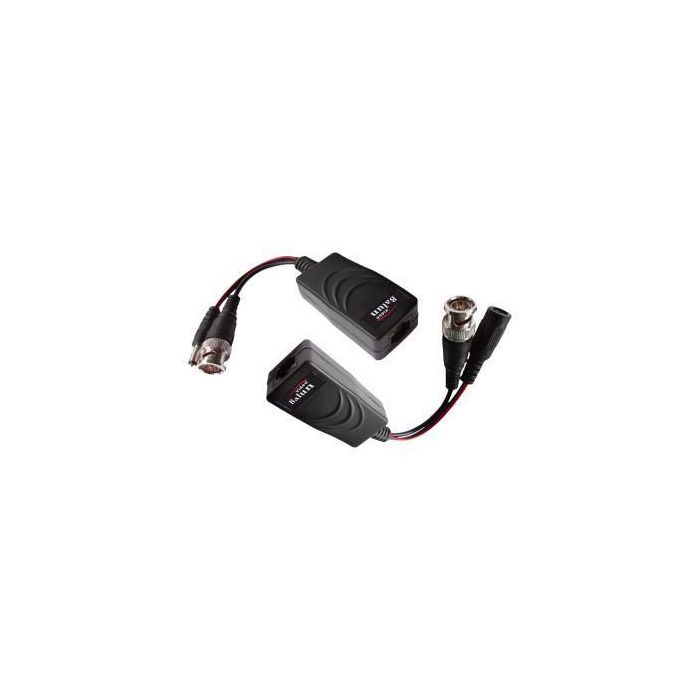 Dahua Pack de 2 transceptores pasivos balun de 1 canal, HDCVI/TVI/AHD/CVBS Dahua Pack de 2 transceptores pasivos balun de 1 canal, HDCVI/TVI/AHD/CVBS