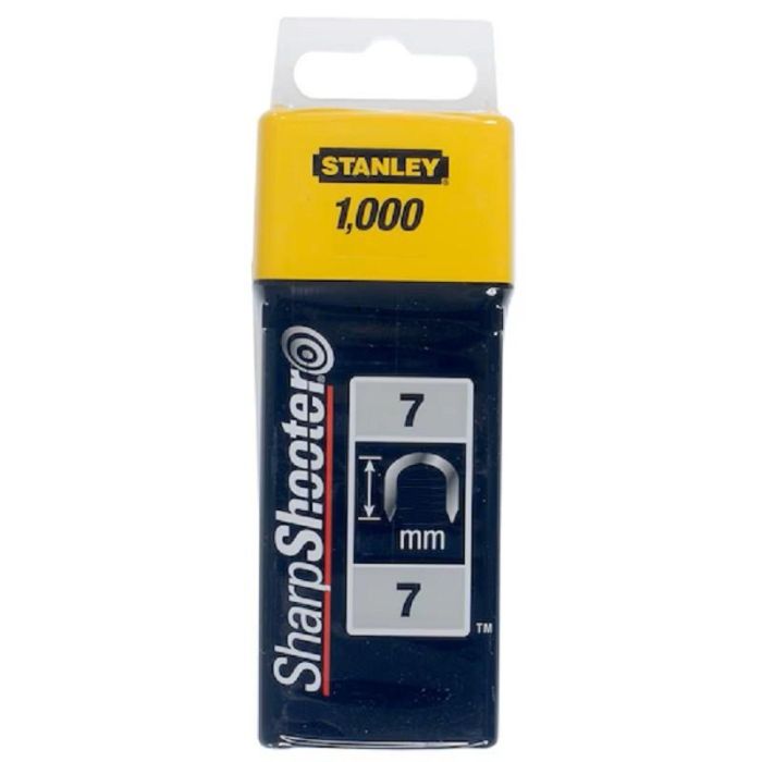 Grapa Cable Tipo 7 10Mm - 12Mm (1000 Unds) Medidas 12Mm Stanley Grapa Cable Tipo 7 10Mm - 12Mm (1000 Unds) Medidas 12Mm Stanley