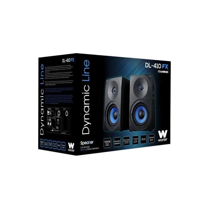 Altavoces Woxter Dynamic Line DL-410 FX/ 150W/ 2.0 4 Altavoces Woxter Dynamic Line DL-410 FX/ 150W/ 2.0 4