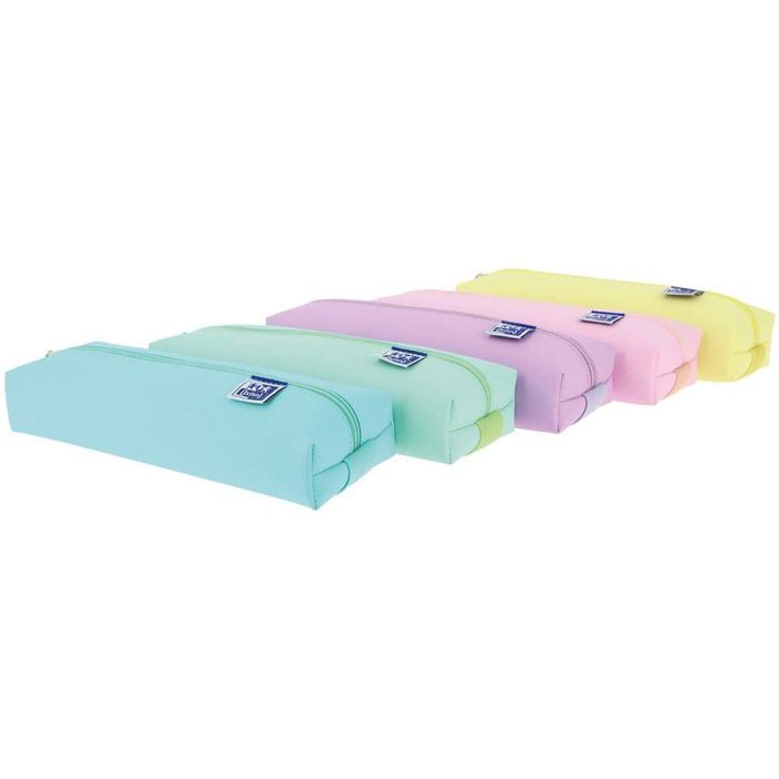 Estuche Escolar Oxford Live & Go Multicolor 22 x 7 x 3,5 cm (5 Unidades) 2 Estuche Escolar Oxford Live & Go Multicolor 22 x 7 x 3,5 cm (5 Unidades) 2