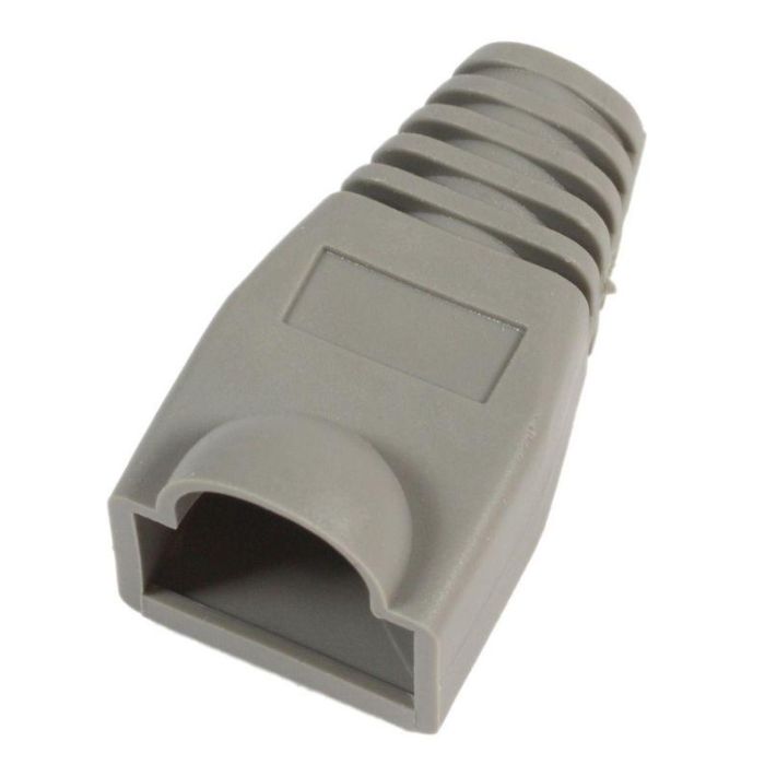 MicroConnect Strain Relief Boot for RJ45 Grey, 50pcs