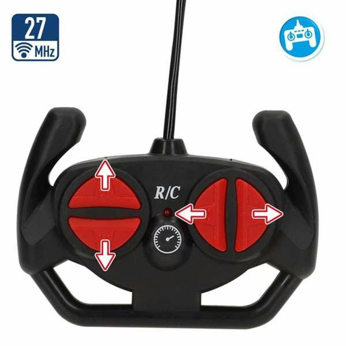 Coche radio control policia nacional 15 cm. velocidad 10-12 km hora. 5