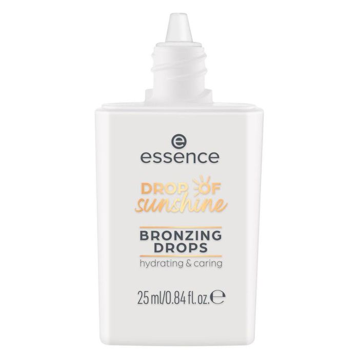 Essence Drop of Sunshine Bronceador Fluido 25 ml Tono Bronce Neutro con Destellos Perlados Hidratante 1
